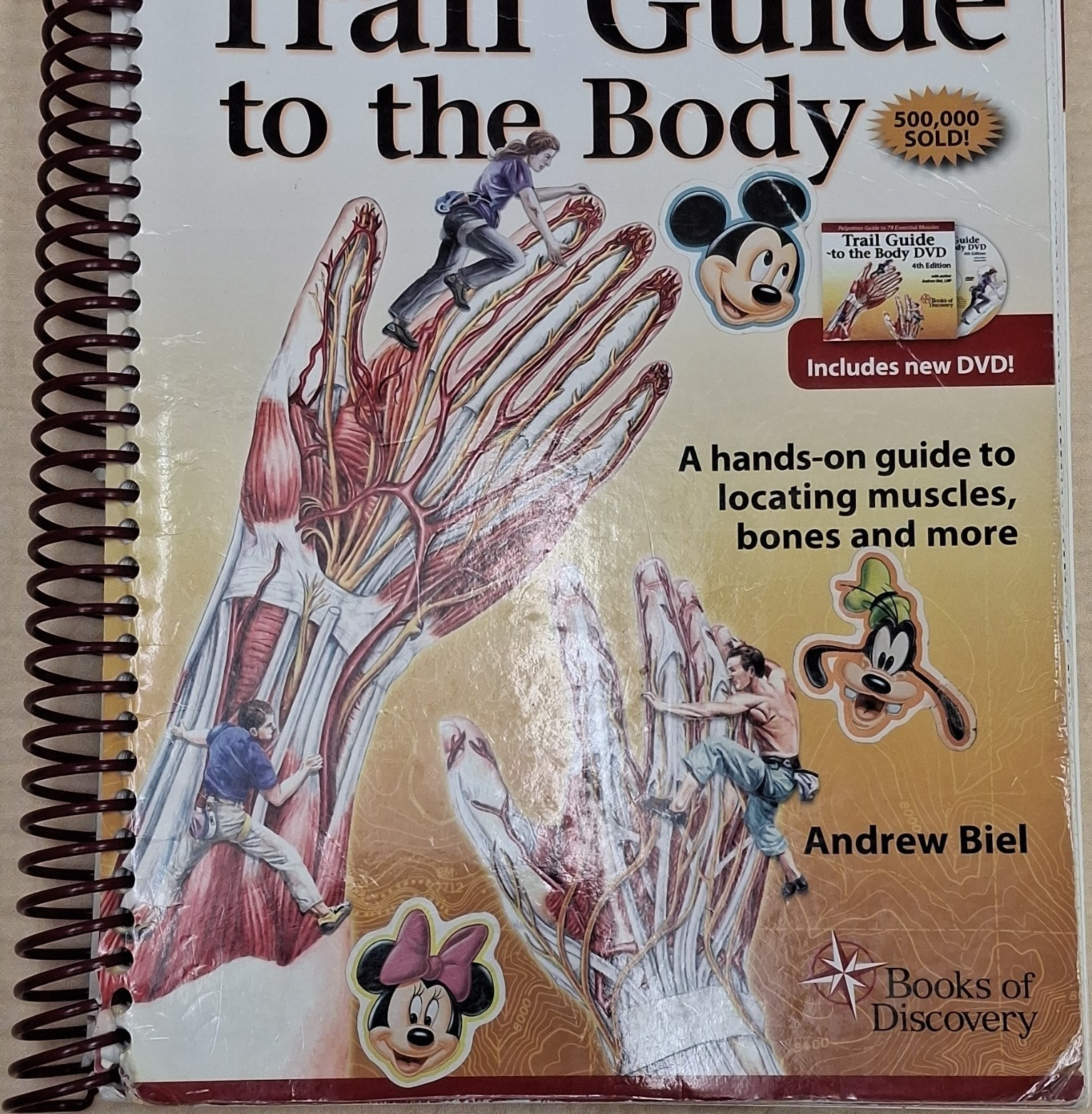 Trail Guide to the Body 4th Ed Spiral Textbook w/ DVD – Andrew Biel