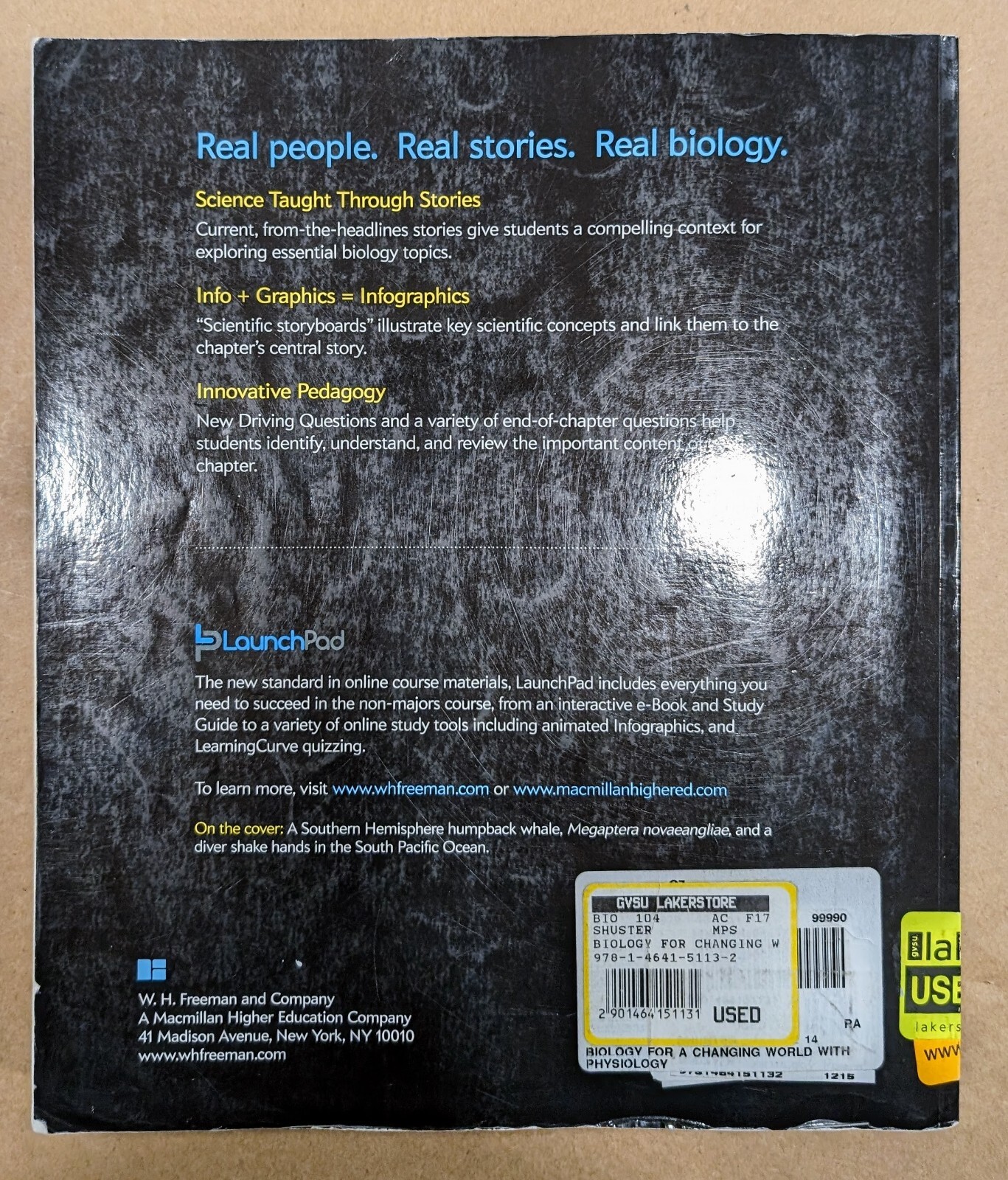 Scientific American Biology for a Changing World with Physiology Second Edition