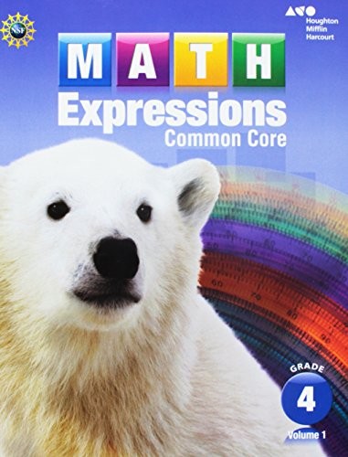 MATH EXPRESSIONS: STUDENT ACTIVITY BOOK, VOL. 1, GRADE 4 By Karen C. Fuson Mint