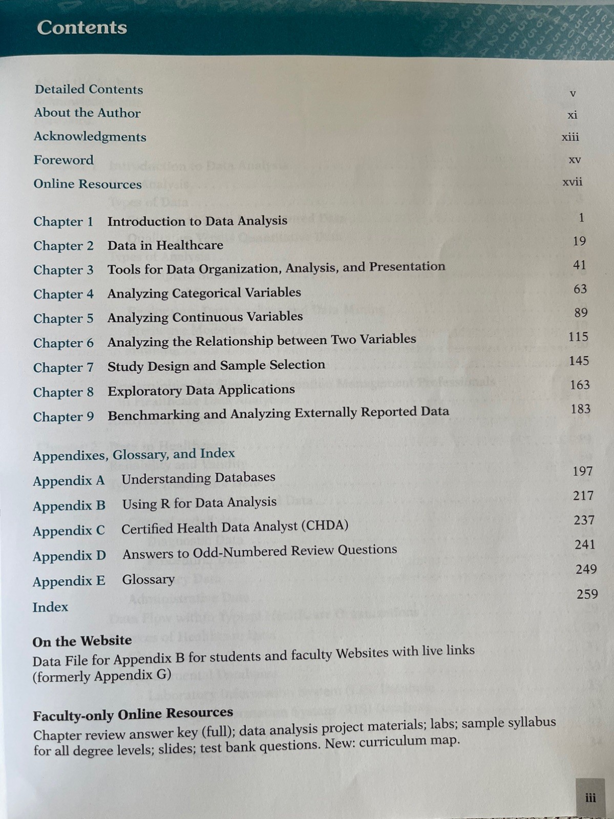 A Practical Approach to Analyzing Healthcare Data by Susan White
