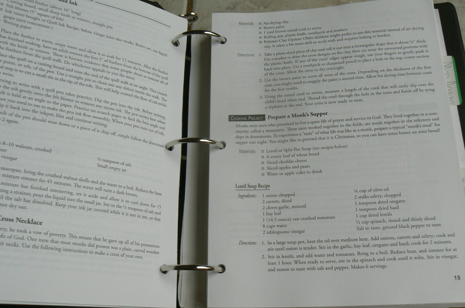 The Story of World,Activity Book Two :Middle Ages,History,Bauer,complete&clean!