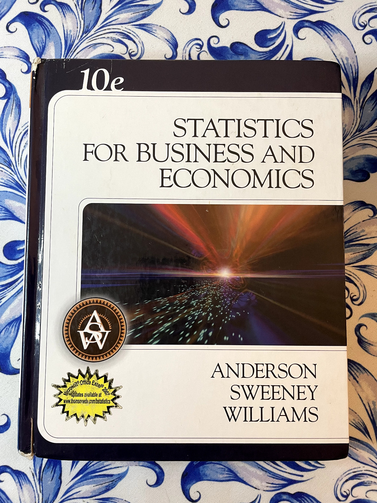 Statistics For Business and Economics, David R. Anderson, Hardback, Textbook &rsquo;08