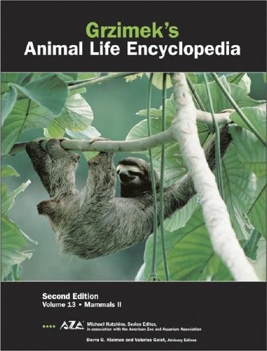 Grzimek&rsquo;s Animal Life Encyclopedia: Mammals: 13 Hardback Book The Fast Free