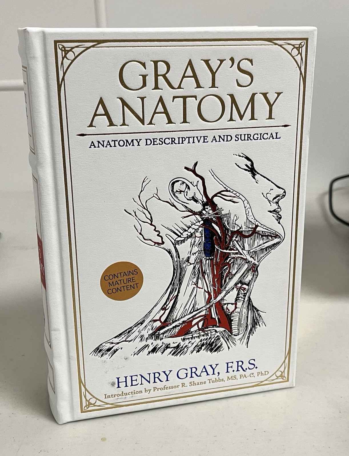 Gray&rsquo;s Anatomy: Anatomy Descriptive Leather Bound by Henry Gray . -LIKE NEW
