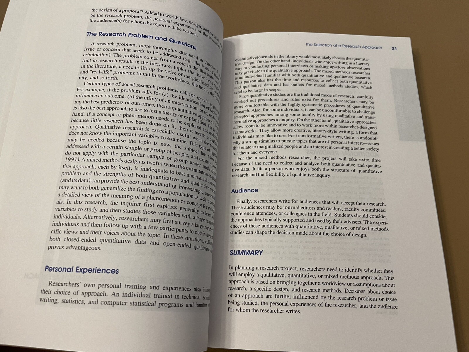 Research Design: Qualitative, Quantitative, and Mixed… – Creswell, John W.