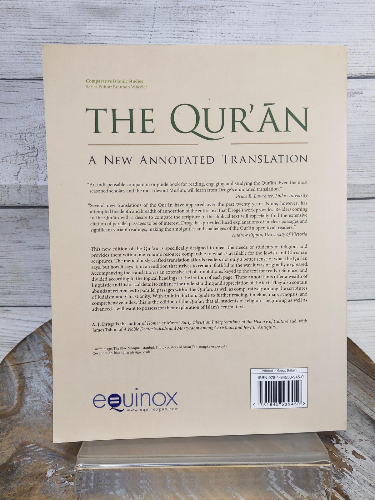 The Qur&rsquo;an: A New Annotated Translation (Comparative Islamic Studies) Droge PB