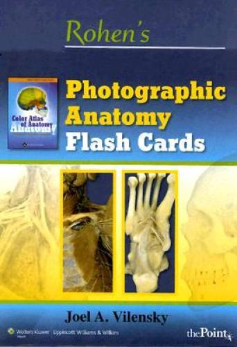 Rohen&rsquo;s Photographic Anatomy Flash Cards – Cards By Rohen, Johannes W. – GOOD
