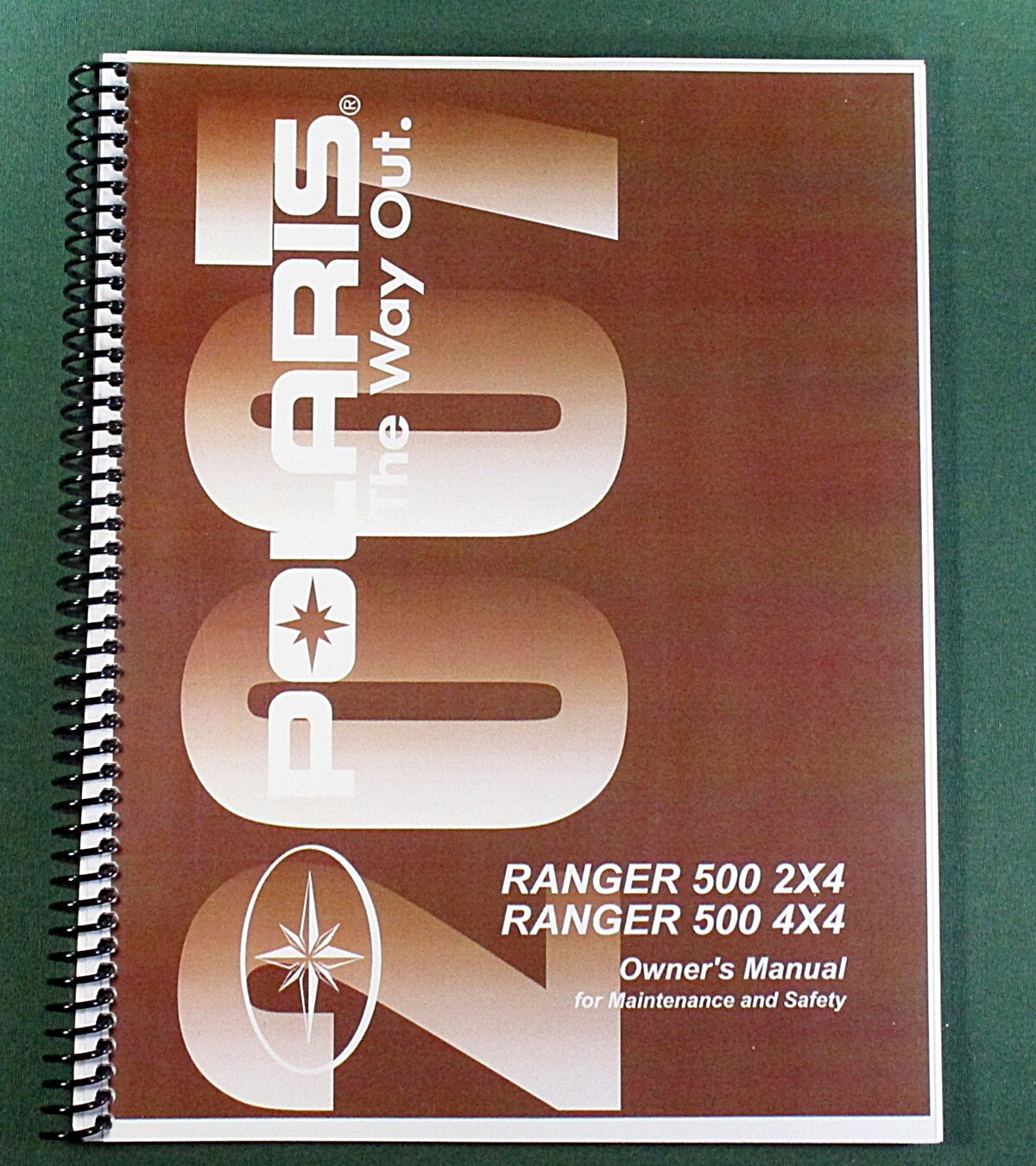 2007 Polaris Ranger 500 2×4 Owner&rsquo;s Manual: 118 Pages & Protective Covers!