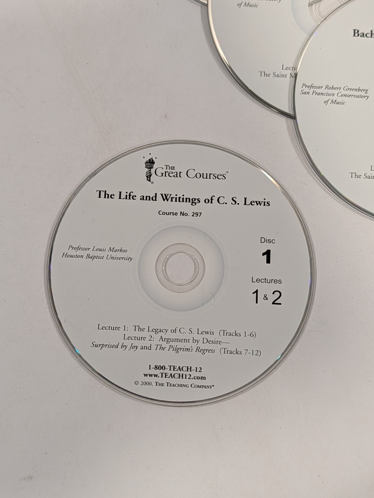 30 Loose Learning Courses DVDs & Audio CDs – Religion, History, Writing, Music