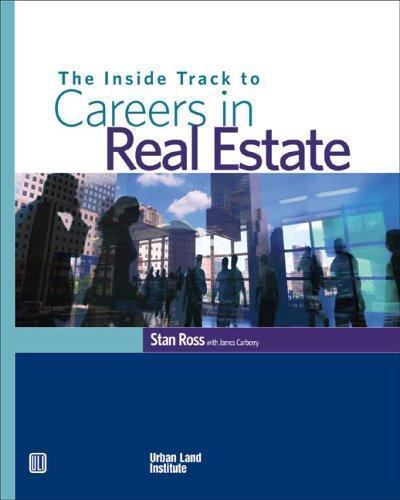 The Inside Track to Careers in Real Estate – 0874209544, Stan Ross, paperback