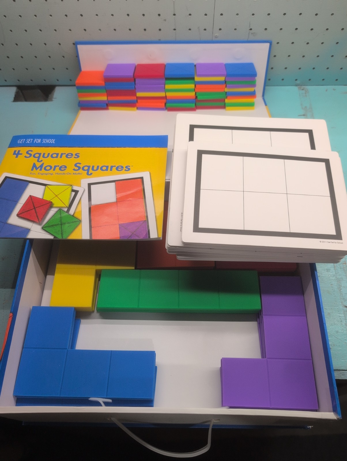 Handwriting Without Tears Get Set For School 4 Squares More Squares 2011 – USED