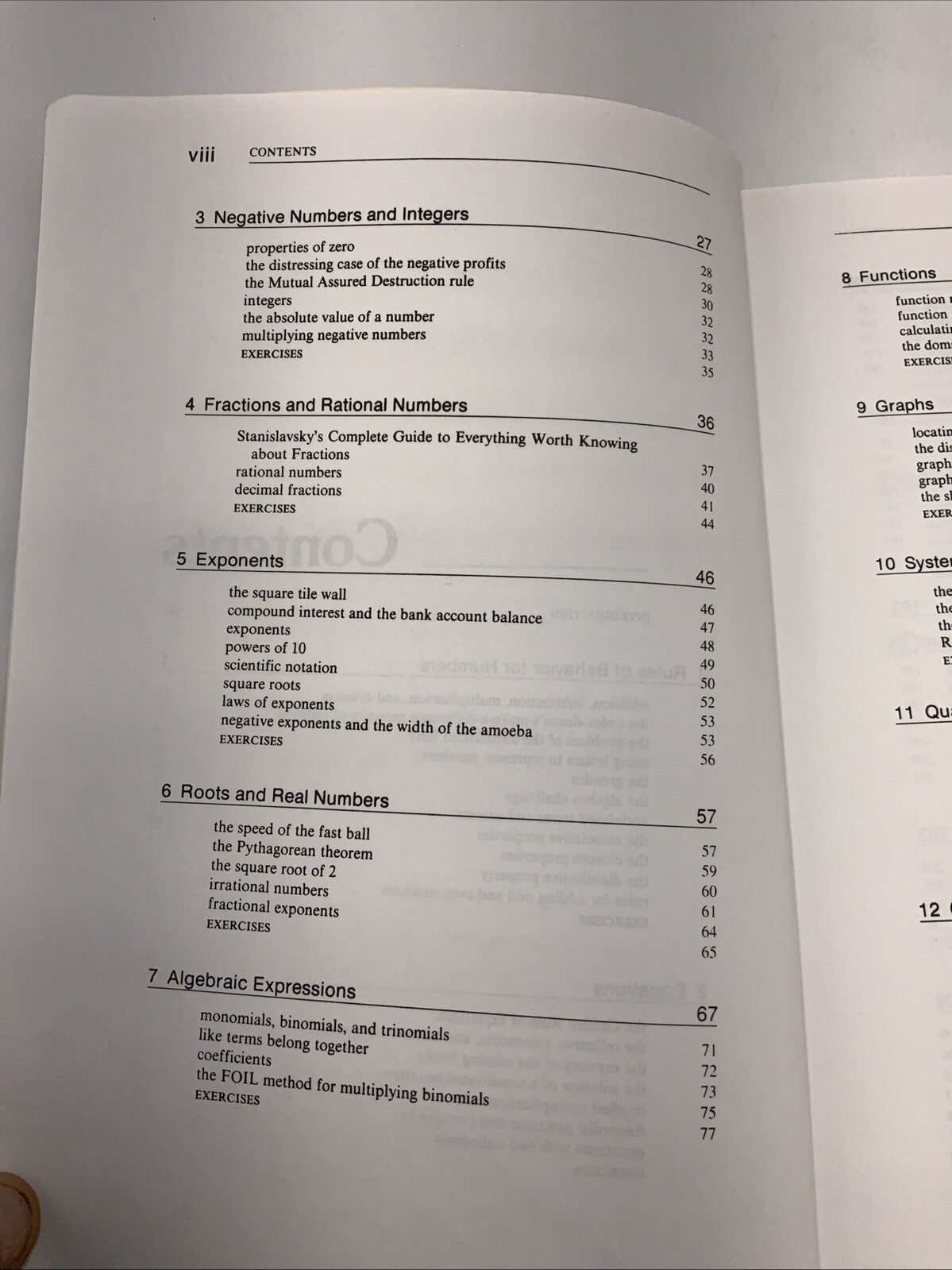 Barron&rsquo;s Algebra Quadratic Equations the Easy Way D. Downing 1989 2nd Ed