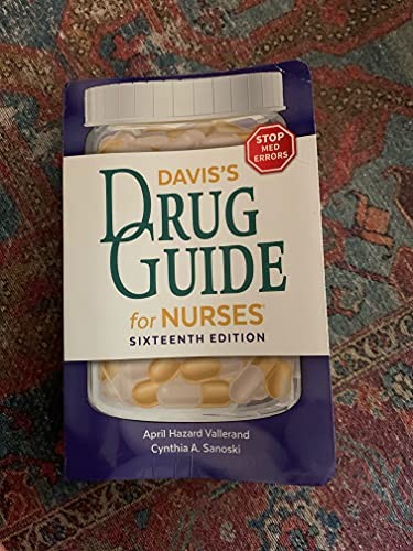Davis&rsquo;s Drug Guide for Nurses, April Hazard Vallerand (