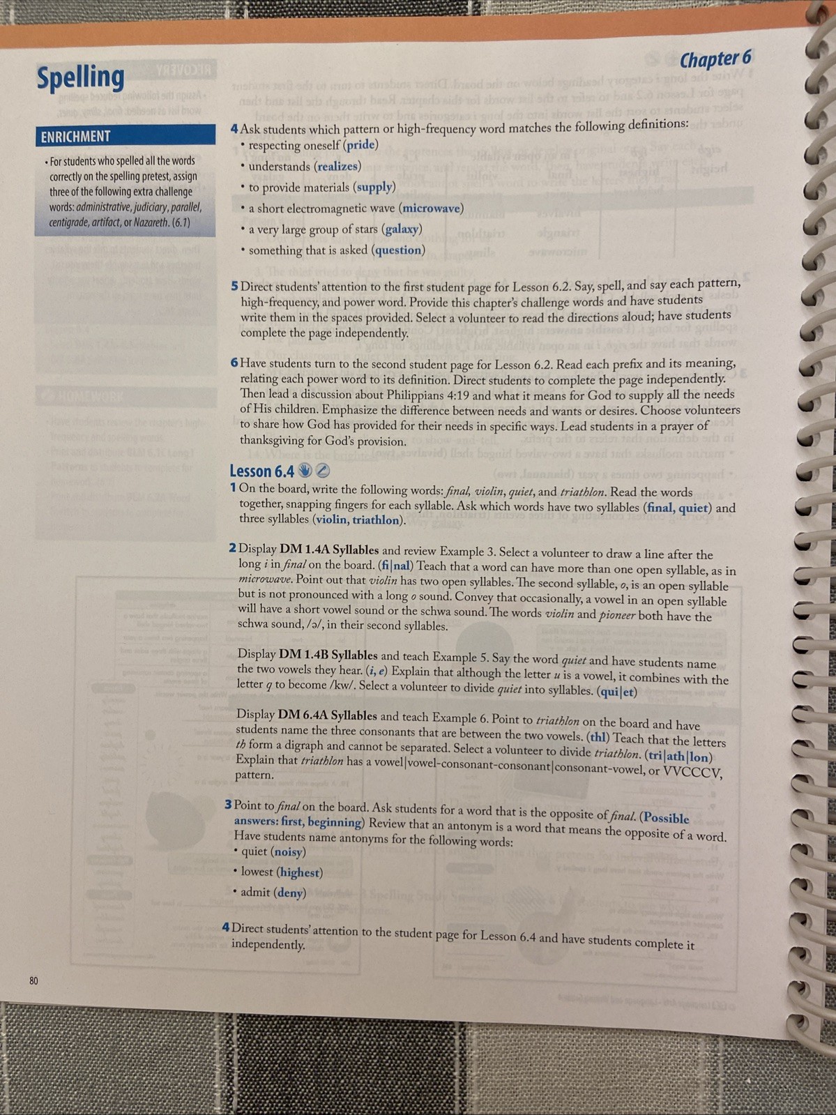 ACSI Purposeful Design LANGUAGE ARTS GRADE 4 TEACHER EDITION Language & Writing