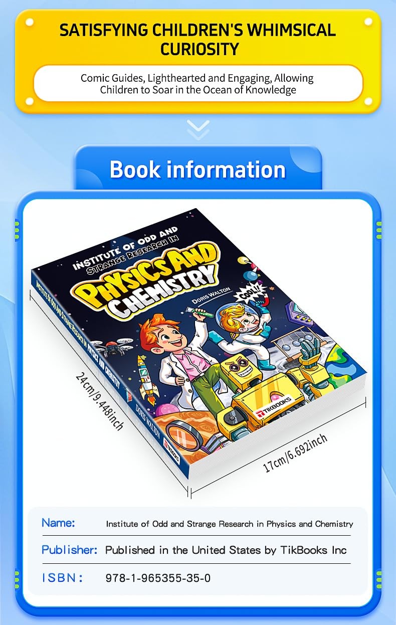 comic form to teach mathematics, physics, and chemistry knowledge, designed to s