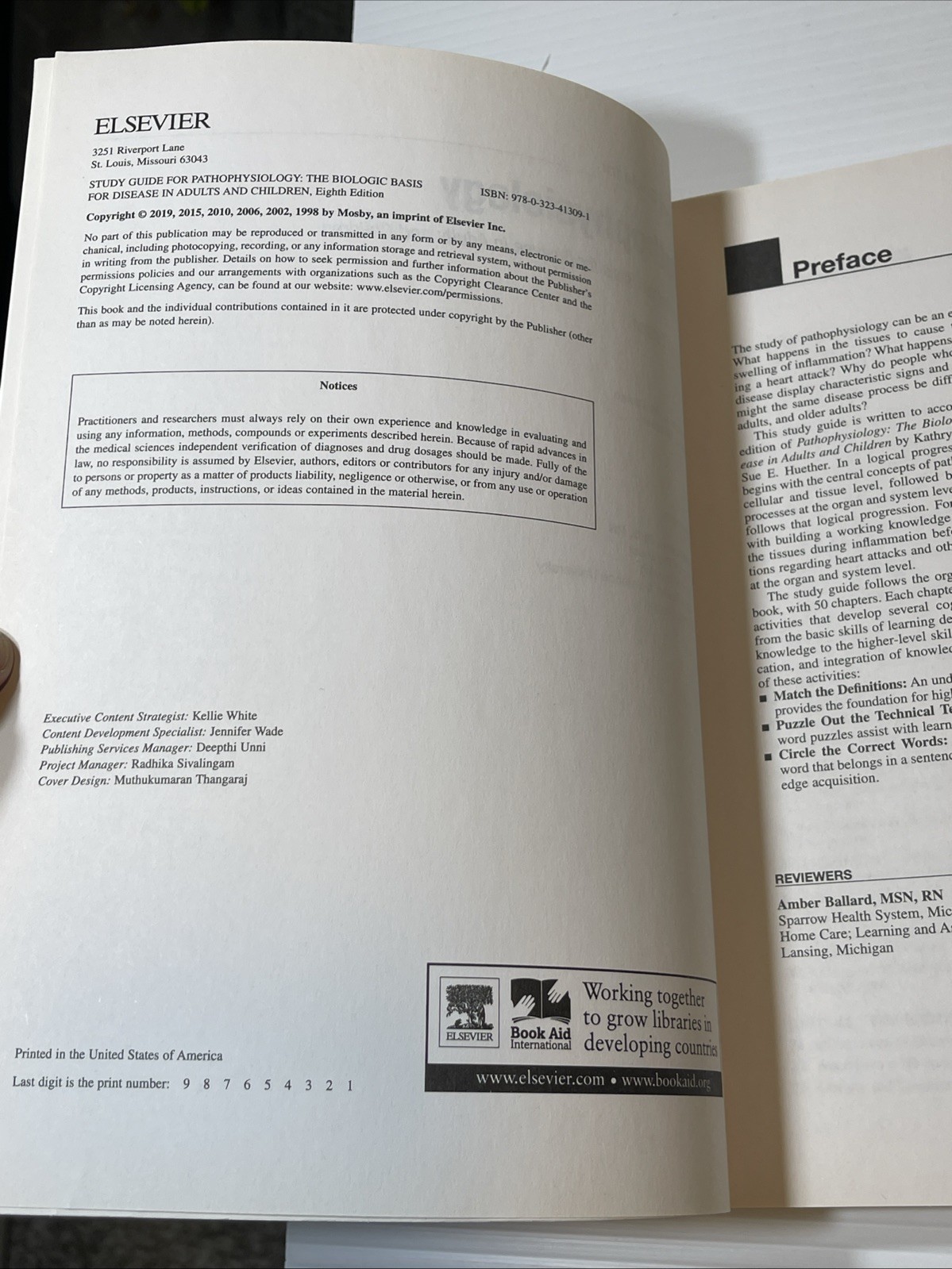 Study Guide for Pathophysiology McCance Huether 8th Ed Nursing PB Disease