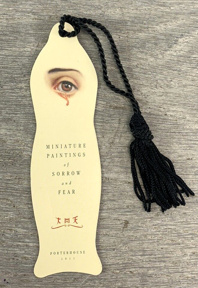 New Mark Ryden Blood MINIATURE PAINTINGS OF SORROW FEAR Bookmark 2003 rare