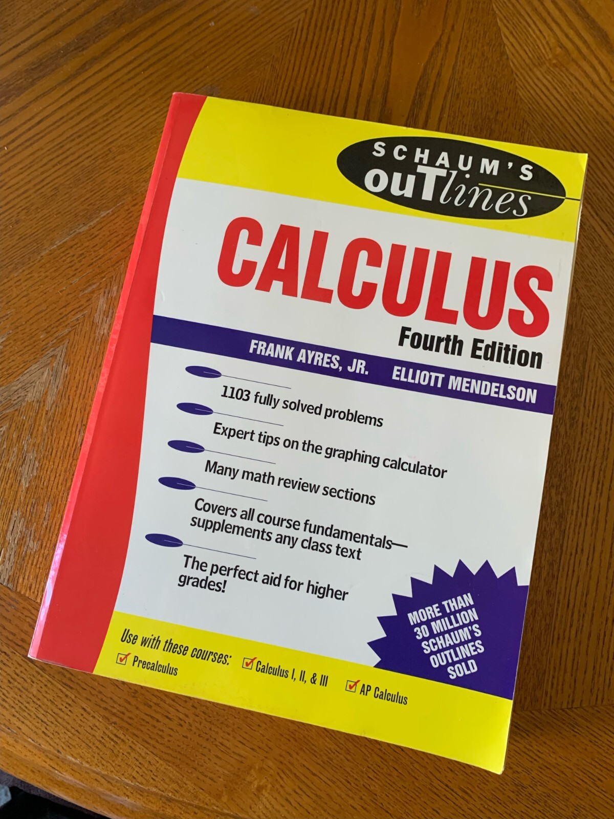 Schaum&rsquo;s Outline Ser.: Schaum&rsquo;s Outline of Calculus by Elliott Mendelson, Frank