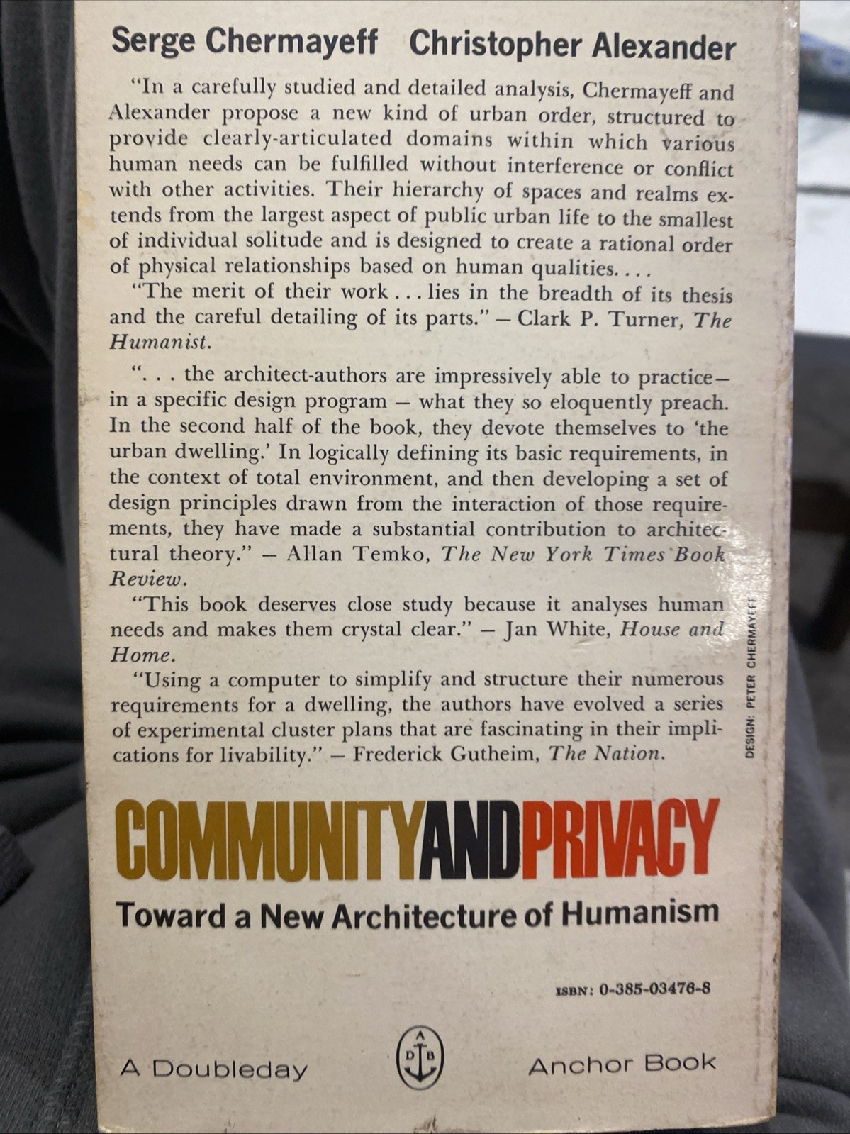 Community And Privacy