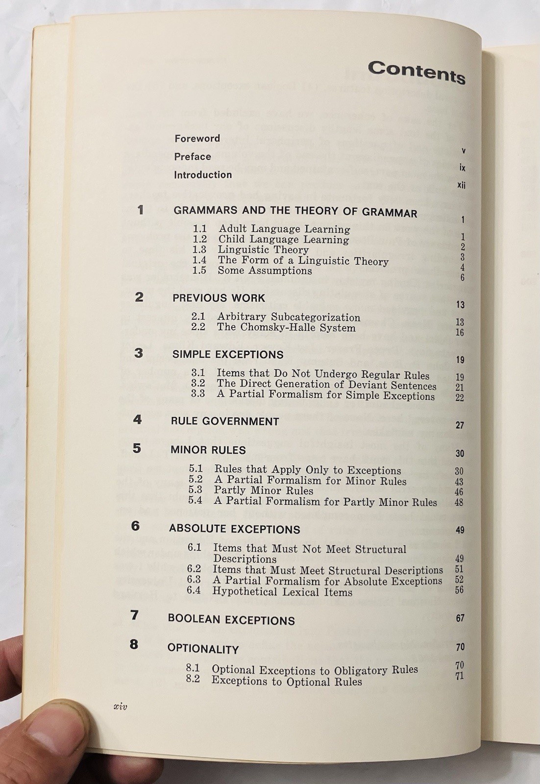 Irregularity in Syntax by George Lakoff (1970) Linguistics Paperback TSL Grammar