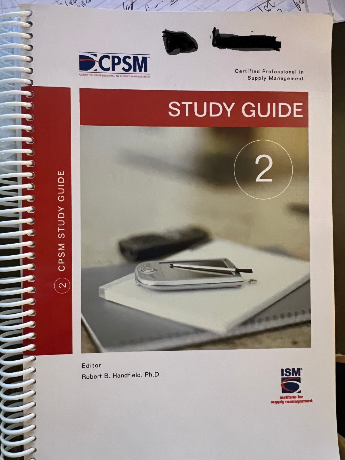 ISM CPSM Certified Professional Supply Management (3) Study Guides 1-3