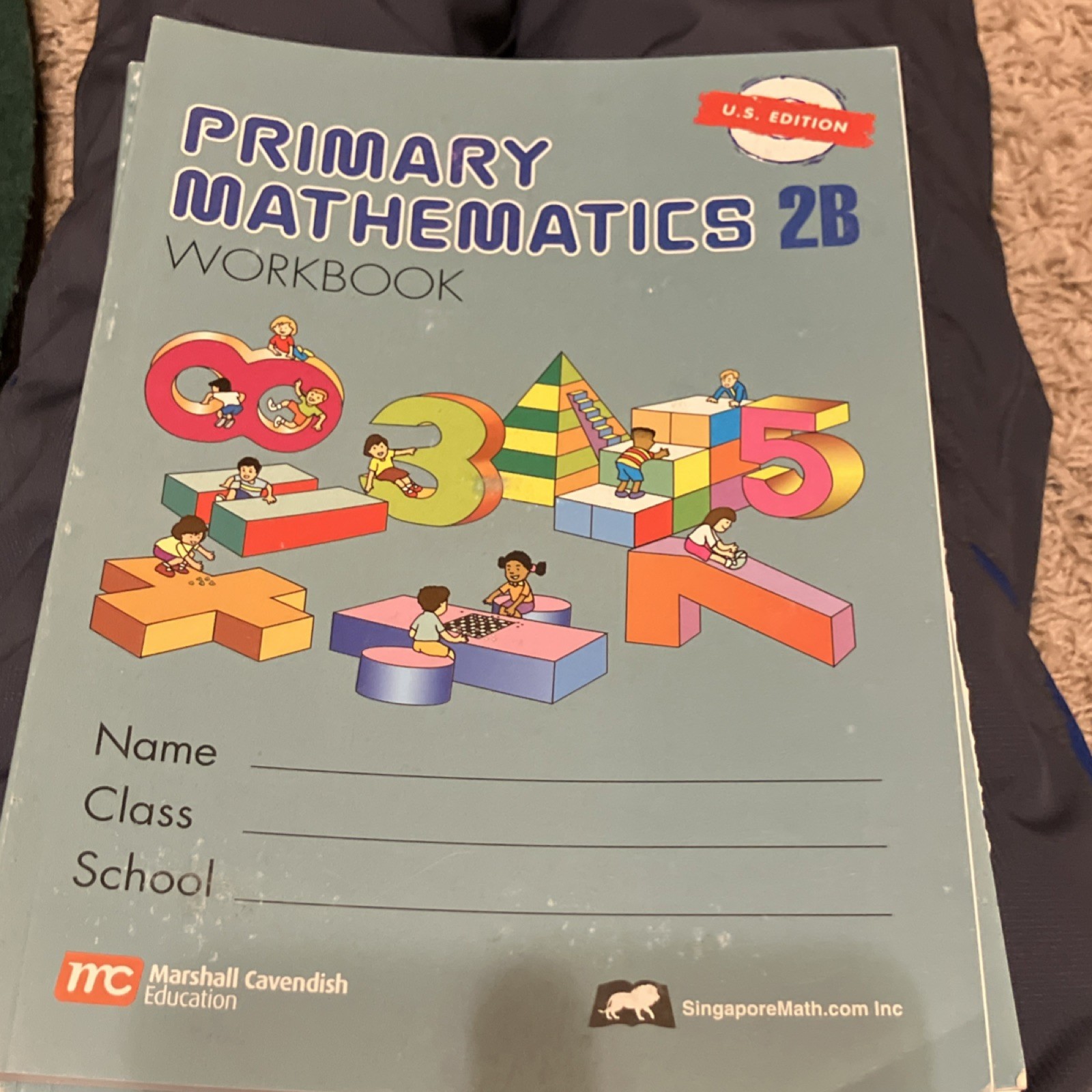 Student workbook. Marshall Cavendish Primary Mathematics 2B.THERE ARE 4