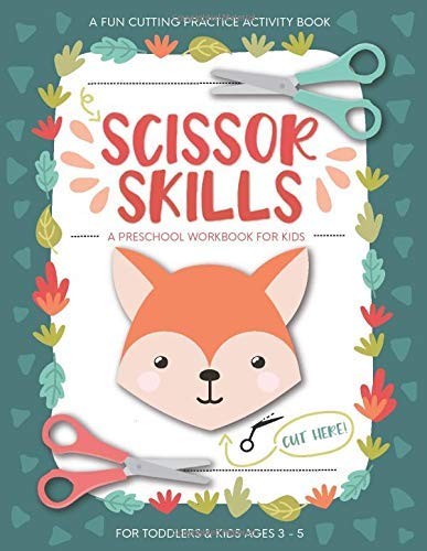 Scissor Skills Preschool Workbook for Kids: A Fun Cutting Practice Activity …
