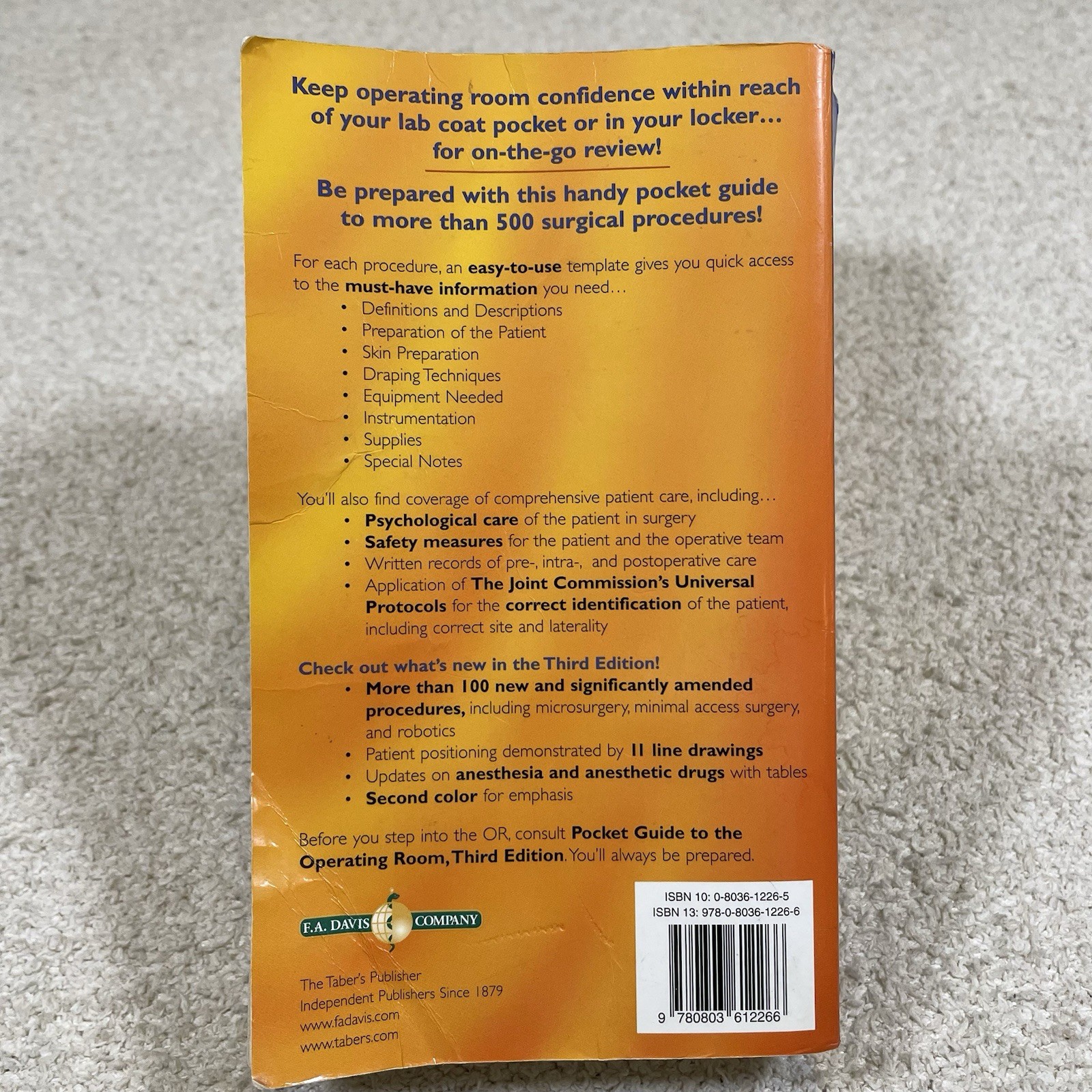 Pocket Guide to the Operating Room by Maxine Goldman