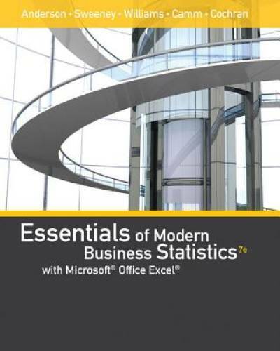 Essentials of Modern Business Statistics with Microsoft Office Excel (wit – GOOD