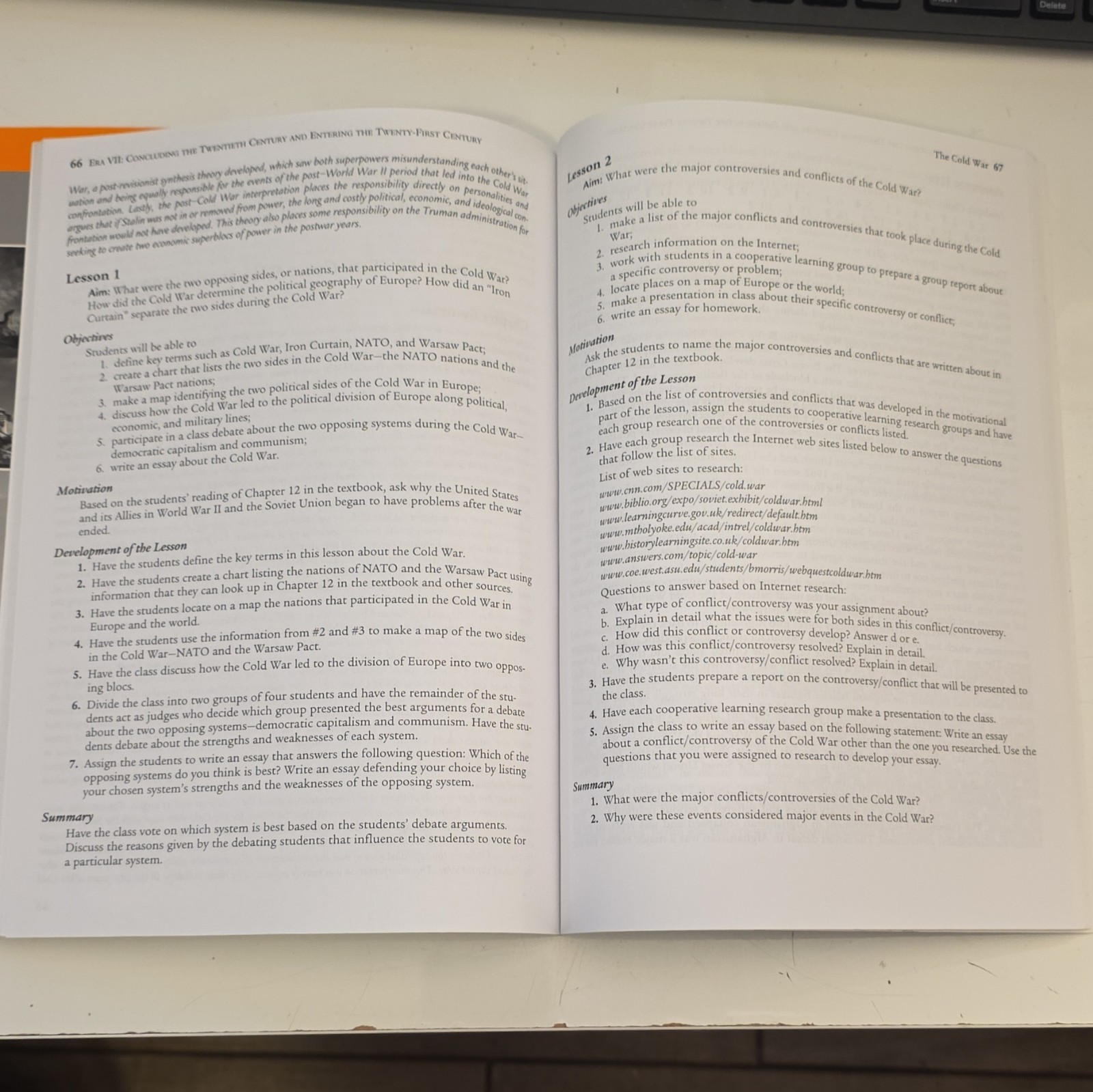 Barron&rsquo;s Global History Teacher&rsquo;s Manual Teacher&rsquo;s Edition Vol 1-2 Weiner