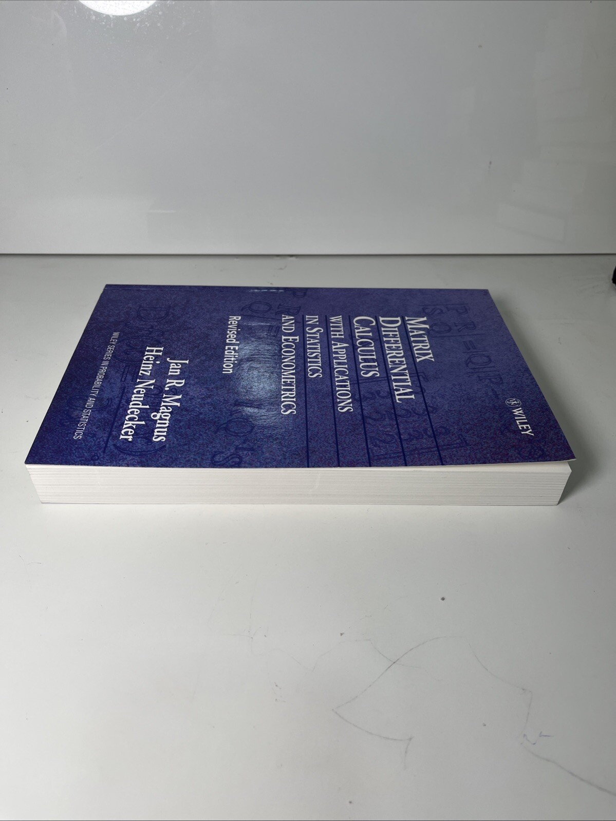 Matrix Differential Calculus with Applications in Statistics and Econometrics