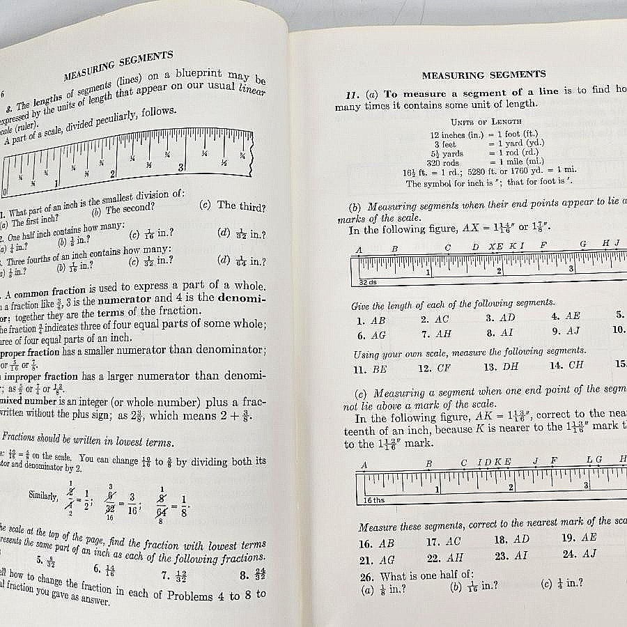 General Mathematics At Work Ewing Hart Industrial Hardcover Math 1952 Vintage
