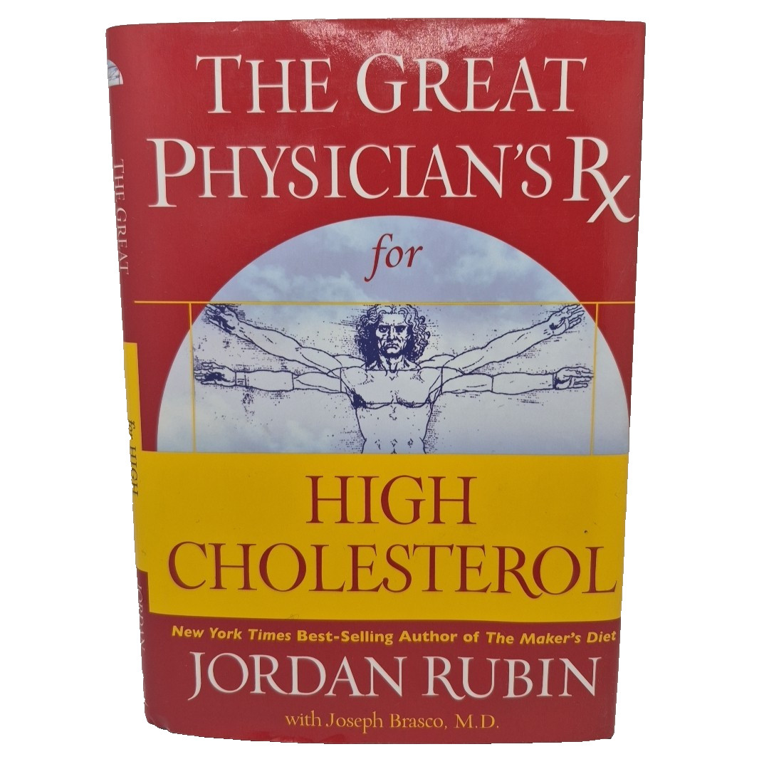 Great Physician&rsquo;s Rx for High Cholesterol Jordan Rubin 2007 Hardcover