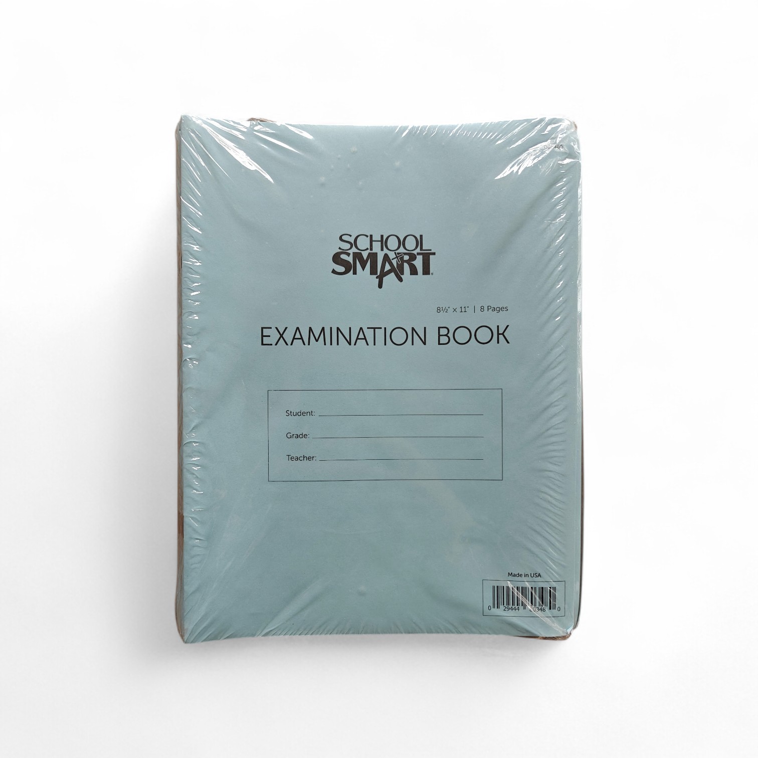 School Smart – Examination Book 8.5&Prime; x 11&Prime; – 8 Pages (Pack of 100)