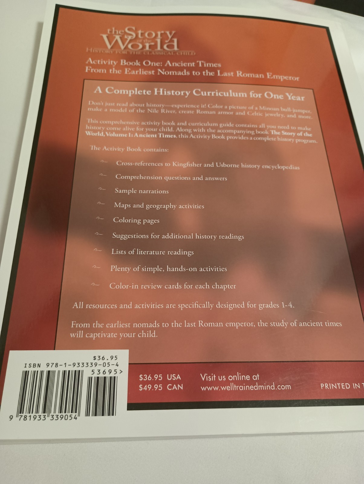 Story of the World, Volume 1: Textbook, Activity Book, Tests Book, & Audiobook