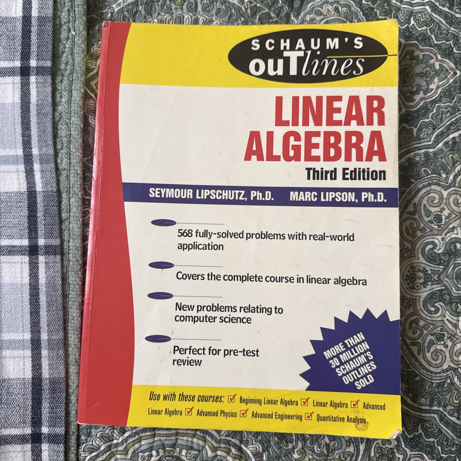 Schaum&rsquo;s Outline Ser.: Schaum&rsquo;s Outline of Linear Algebra