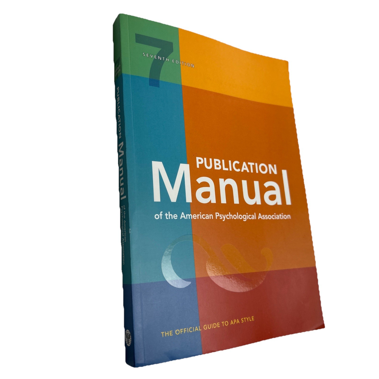 Publication Manual (Official) 7th Edition of the American Psychological Assoc…