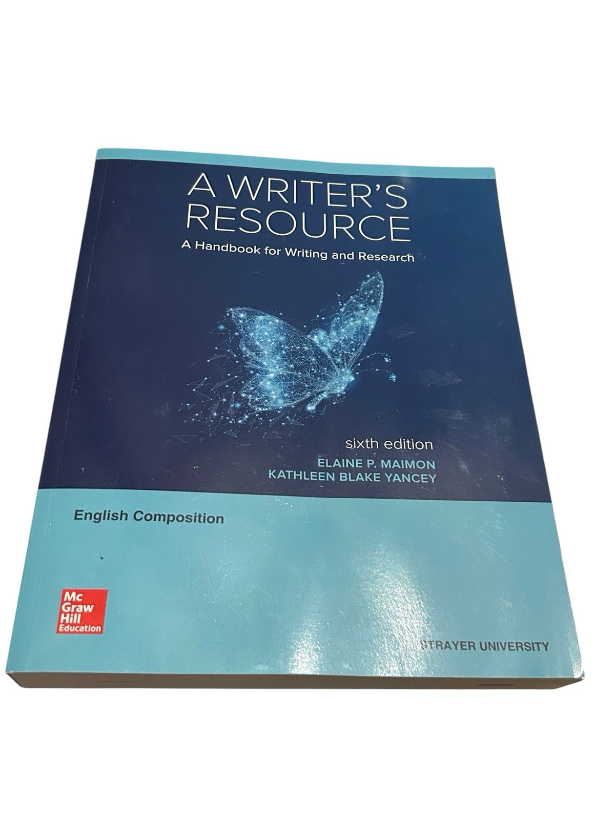 Writer&rsquo;s Resource Handbook for Writing & Research English Composition 6th Ed
