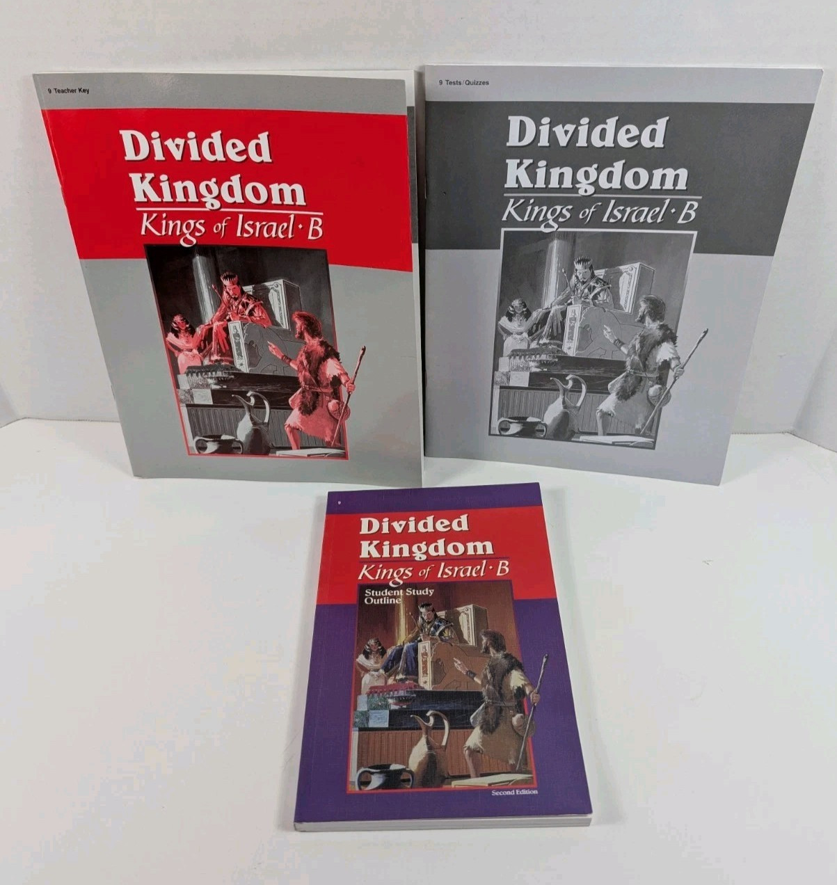 ABeka Divided Kingdom Kings of Israel B Student Outline Tests/Quiz & Teacher Key