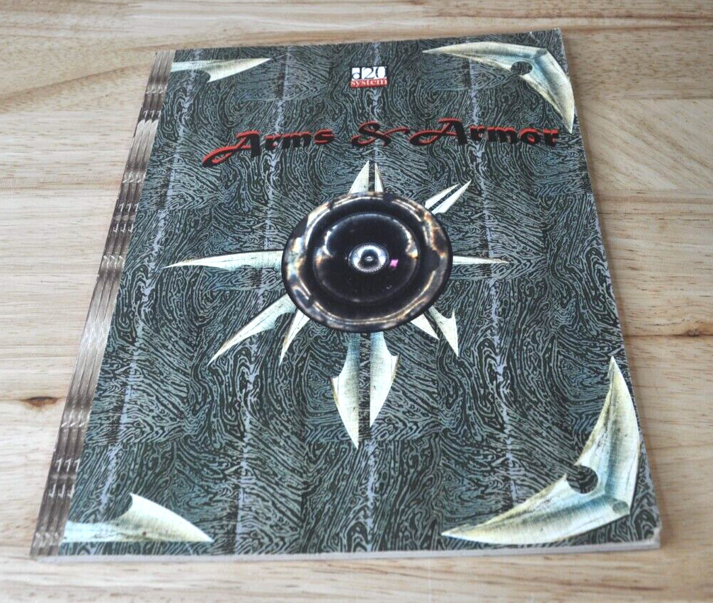D20 System Arms & Armor Paperback Book *Pre-Owned*