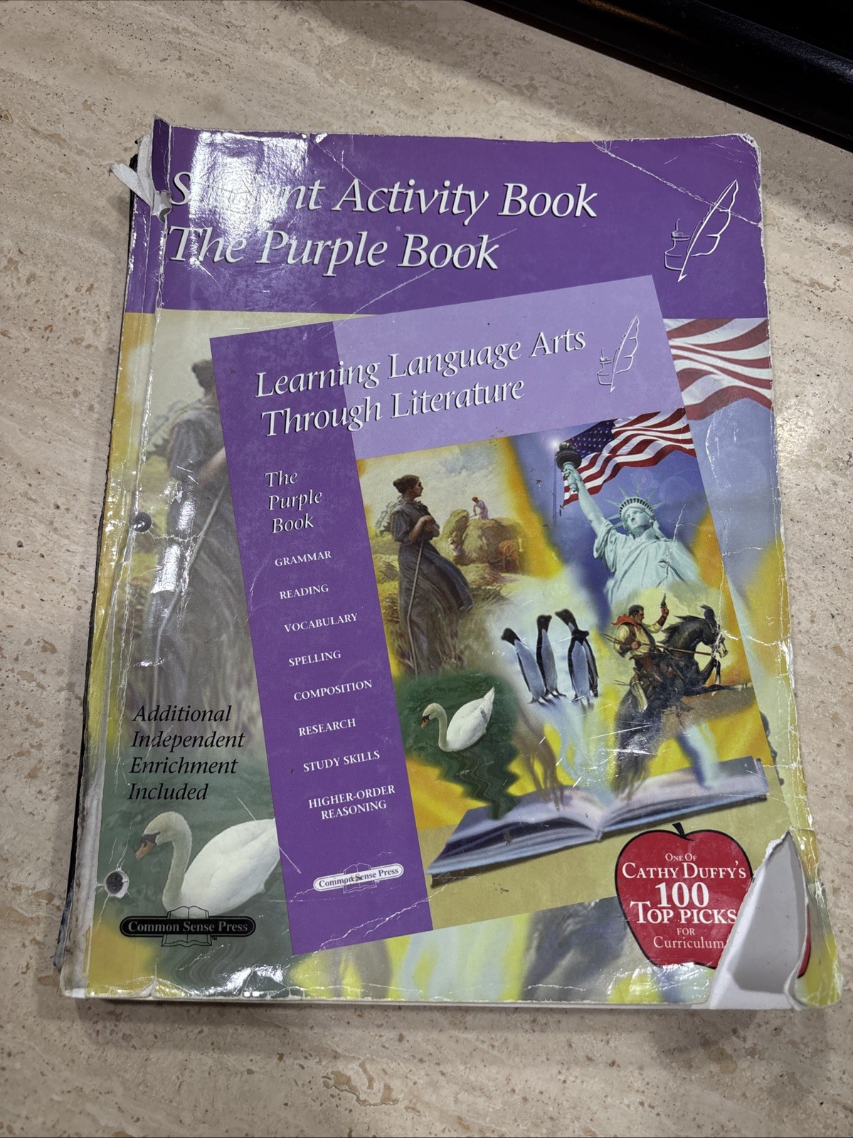 Learning Language Arts Through Literature Ser.: Purple Student Activity Book…