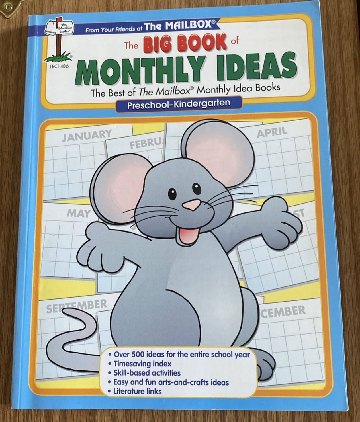 Mailbox, Big Book of Monthly Ideas, preschool-kindergarten, homeschool, TEC1486