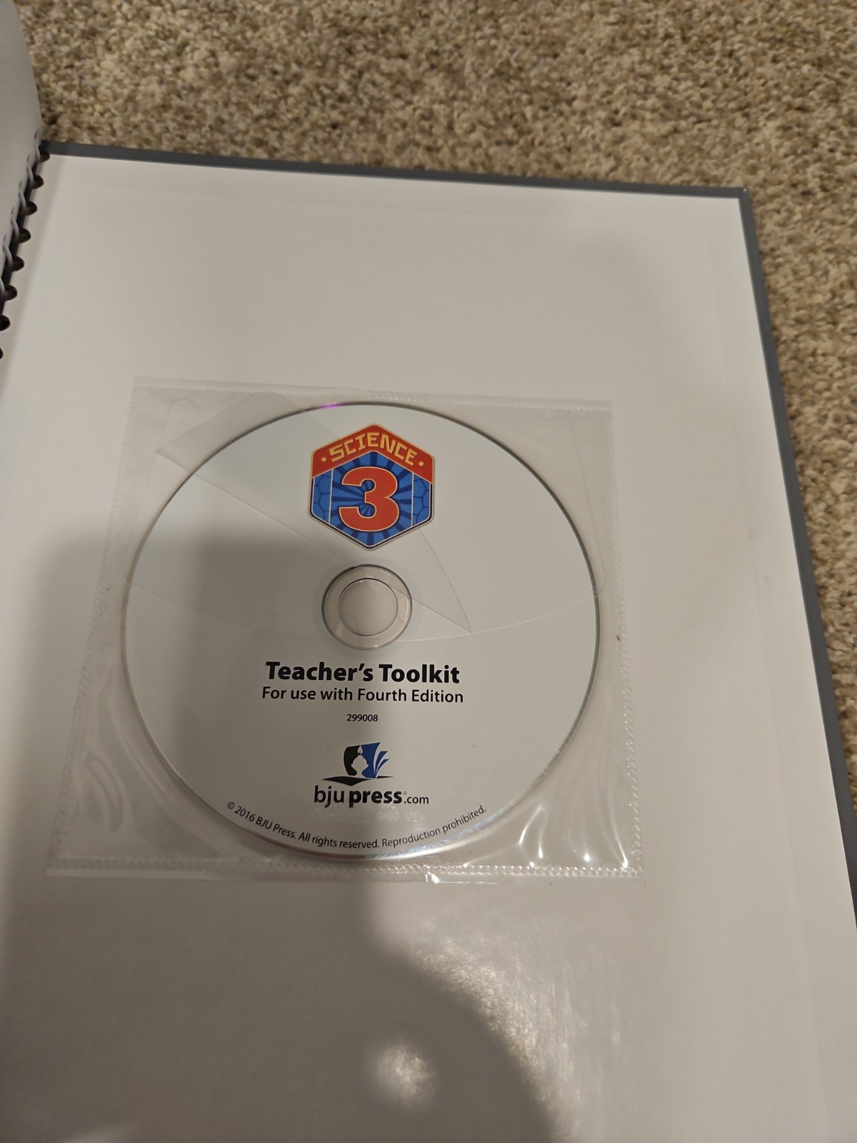 BJU Press Science 3 TEACHER&rsquo;S Edition & Activity Manual Answer Key 4th Ed