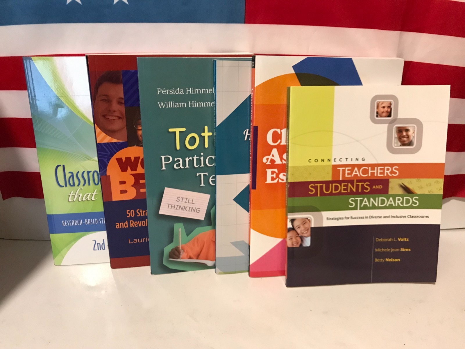 Mixed Lot of SIX (6) Teacher/Student/Classroom Books