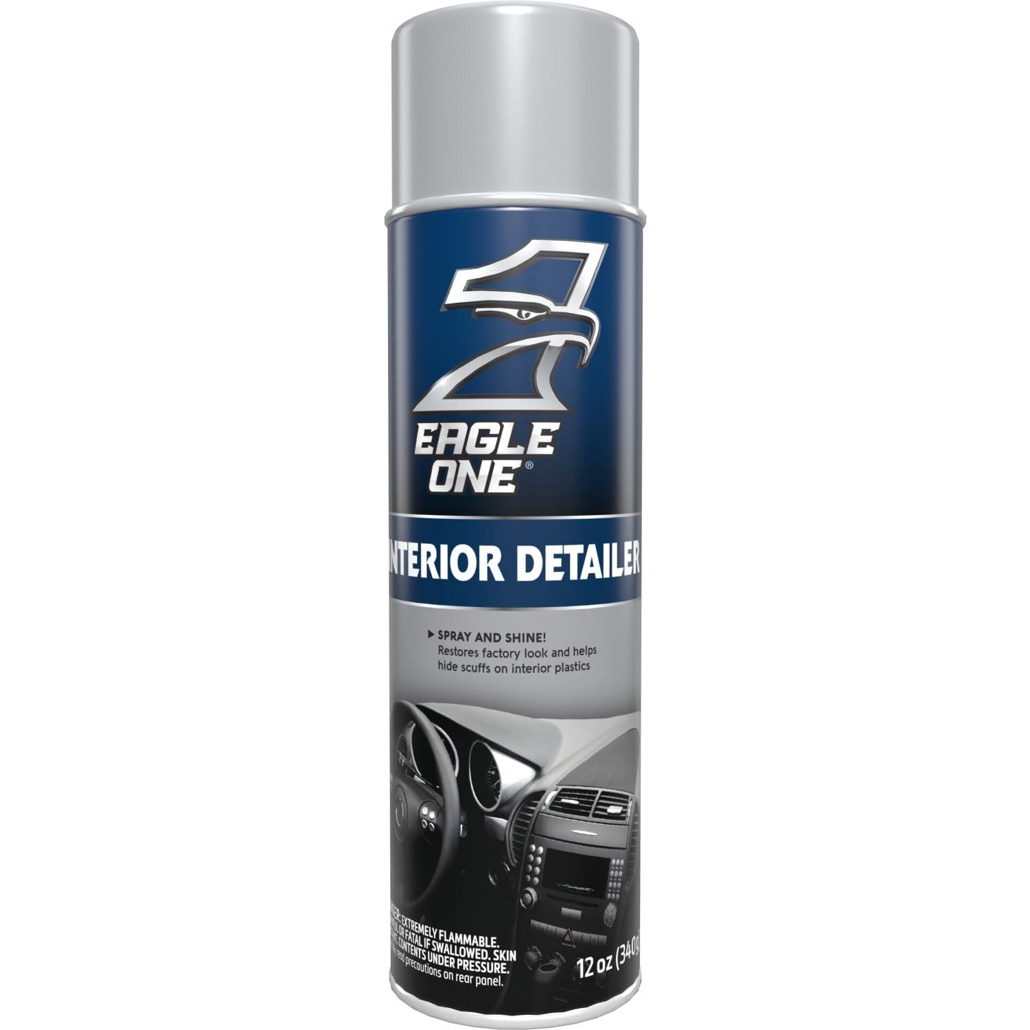 Car Interior Detailer Spray – One Step Cleaner for Cars & Trucks, 12 Oz