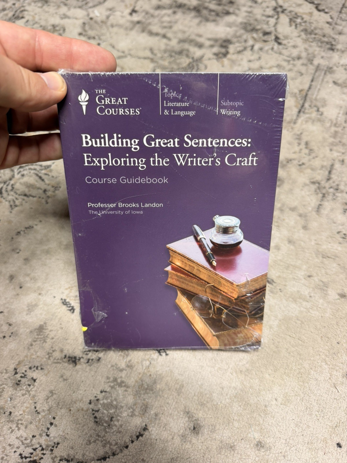 GREAT COURSES Building Great Sentences: Exploring the Writer&rsquo;s Craft 🌟 SEALED!
