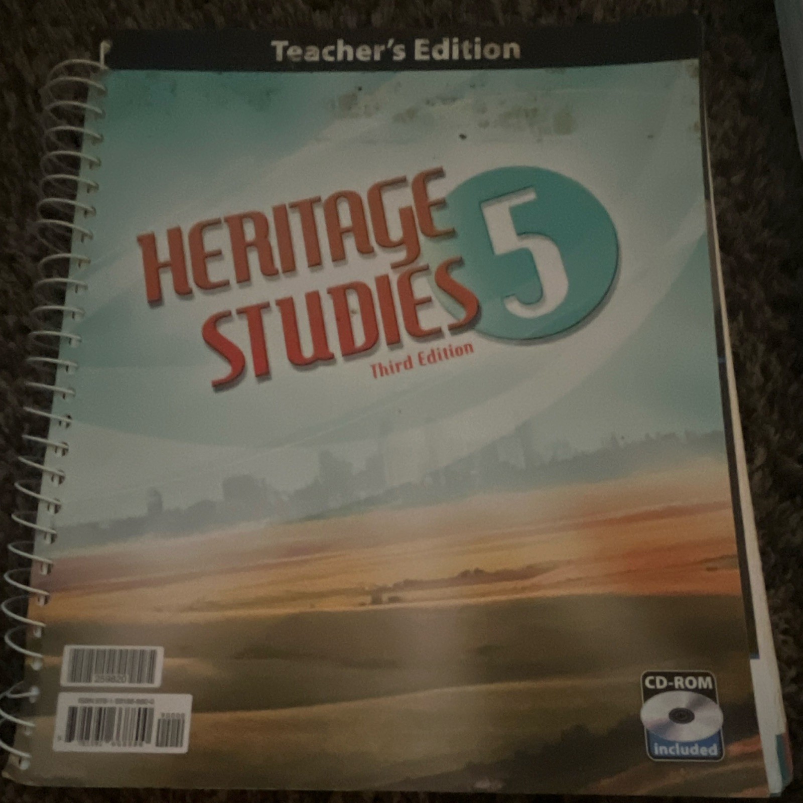 BJU Press Heritage Studies 5 Teacher&rsquo;s Ed 3rd Ring/Wire Bound+CD-ROM 2010
