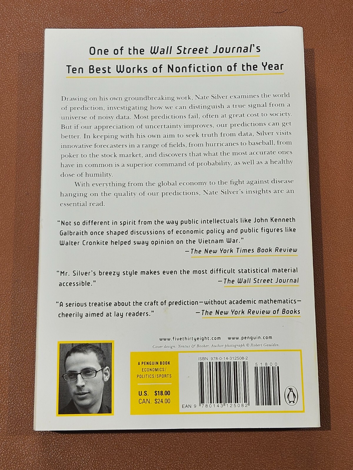 The signal and the Noise Nate Silver 2015 Why So Many Predictions Fail Paperback