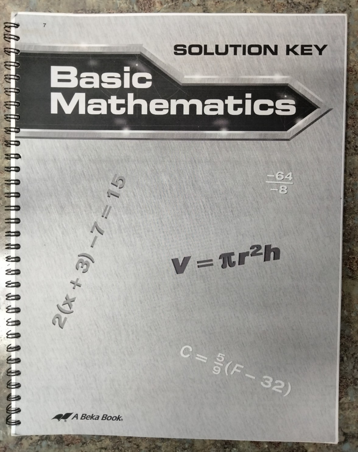 A Beka Basic Mathematics Third Edition Teacher Edition and Answer Keys
