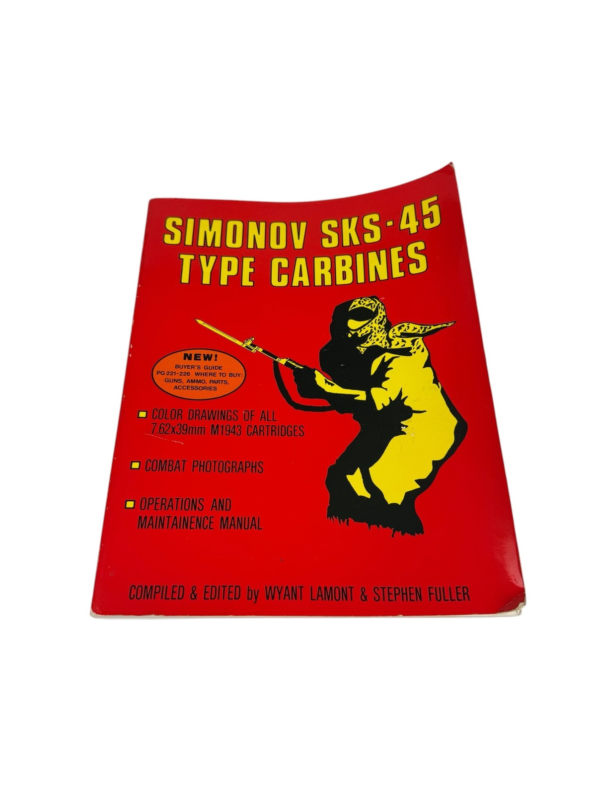 Simonov SKS-45 Type Carbines Manual Buyer&rsquo;s Guide Color Drawings Combat Photos